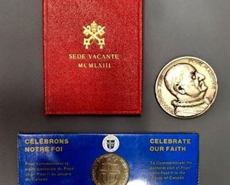 Catholic-Themed Coins

