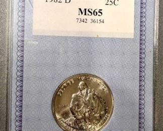 1982-D George Washington Silver 50c
