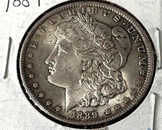 1889 Morgan Dollar
