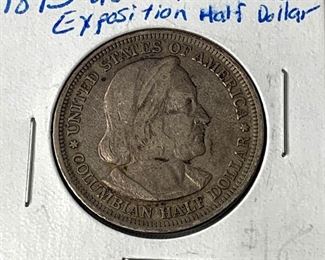 1893 US Columbian Half Dollar
