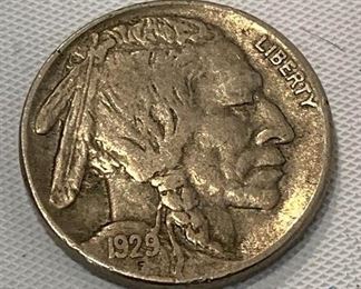 1929-S Buffalo Nickel, Very Fine
