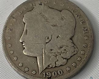 1900-O US Morgan Silver Dollar
