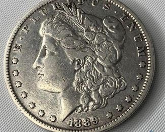 1889-O US Morgan Silver Dollar

