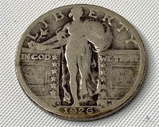 1926-S Silver Standing Liberty 25c
