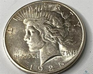 1925 US Peace Silver Dollar
