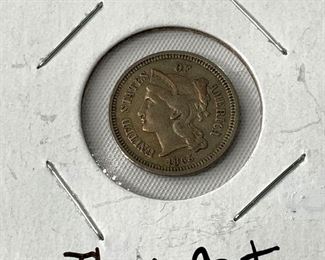 1865 3 Cent Nickel
