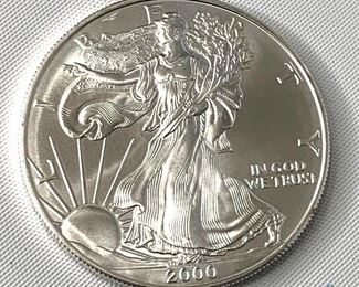 2000 1 oz. Silver American Eagle Uncirculated
