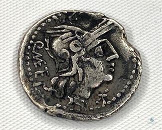 Caecilia (130 BC) Silver Denarius
