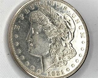 1921-S US Morgan Silver Dollar
