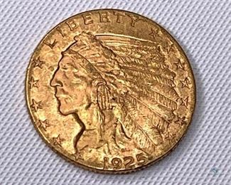 1925-D US $2.50 Gold Indian
