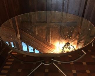 Baker Swan Table - 37" round, 29.5" H | Retail: $1,200 | Price; $575