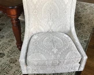 Dakota head chairs, pair included with set.