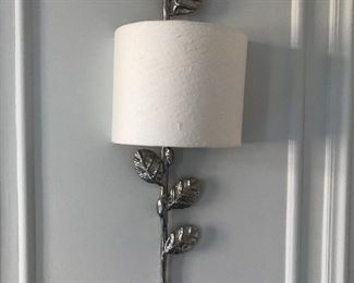 Stunning Pair of Sconces. 29”H x 9"W x 5”D | Retail: $3,400 / pair | Price: $900 / pair