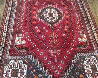 Wool Hand Knotted Rug - 8' 4" x 5' 3" | $350