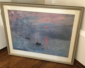 Monet print 24” W x 20” H | $45
