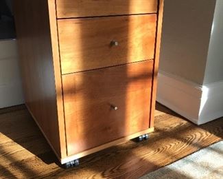 Room and Board Sequel Rolling Filing Cabinet - 15.5" W x 20" D x 25.5" H | Retail: $400 | Price: $125