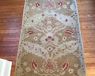 Asia Minor Basdogan Rug #2 - 2' 6" x 6' 5" - some moth damage | $100