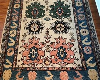 Wool Rug - 4' x 5' 6" | $200
