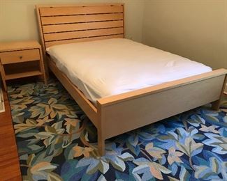 Room&Board Blond Wood Full-Sized Platform Bed | $325
