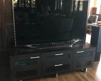 Media Stand - 65" W x 22" D x 22.5" H - fair condition | $85