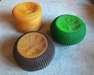 Lebello Poufs - Green only still available | Retail: $280 each | Price: $65 each