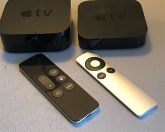 Apple TV lot - A1625 with remote, A1378 with remote but missing power cord | $90