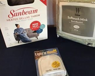 106New Heated Throw Blanket
