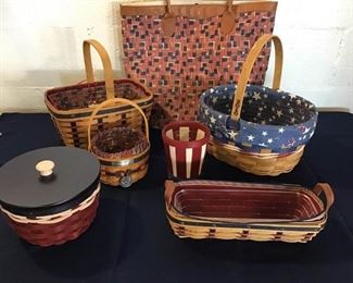 108Longaberger Fourth of July Assortment