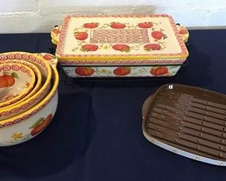 121TempTations Pumpkin Patch Oven Ware
