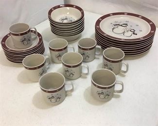 133Royal Seasons Snowman Stoneware