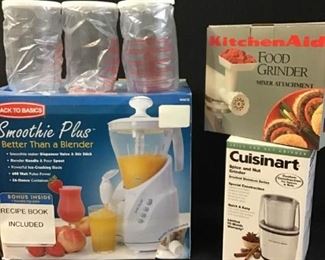 158Cuisinart, KitchenAid Food Grinder