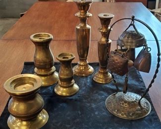 227Brass Candleholders, Chime