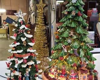 238Lighted Christmas Trees
