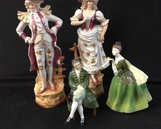 267Royal Doulton Renaissance Figurines