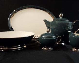 288Gorham Black Contessa Serving Pieces