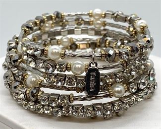 Stretch Layer Bracelet by Tasha - add some sparkle to your life! 