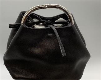 Mini Leather Prada Handbag - super fun mini bag! 

Art BN0894
Material: Wrist Bag 
Color Nero 