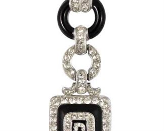 Lovely brooch by Art Deco. 