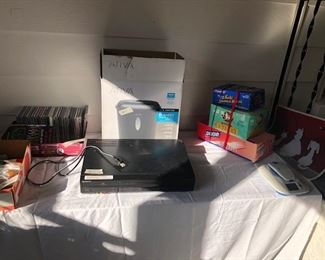 shredder, cd player and misc