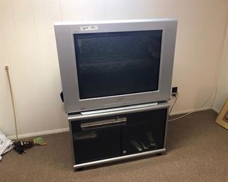 Old Tv and stand