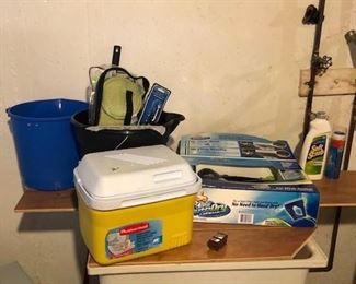 two car wash kits (great gift idea) and small cooler