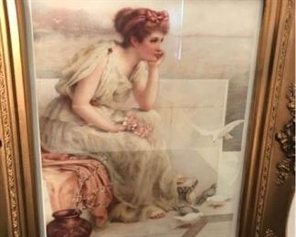 Intricately Framed Print
