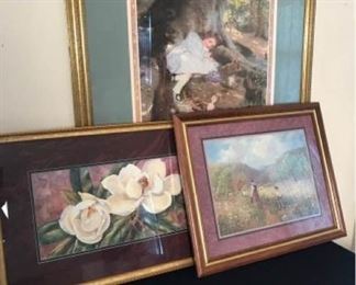 Three Pieces of Wall Art