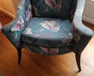 Slipper chair, Art Deco inspired 