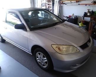 2005 Honda Civic 2-Door Coupe with 136000 Miles