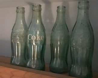 Vintage Bottles and Coke Bottles, Coca-Cola