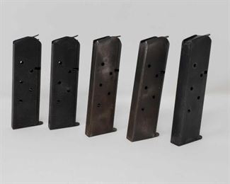 #503 • 5 M1911-.45 CAL 7 Round Magazines 5 M 1911 .45 cal 7 Round Magazines 