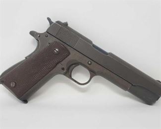 
#502 • Colt M1911 US Army .45ACP Semi-Auto Pistol with Magazine Serial No 1327677
