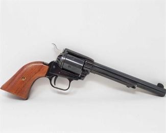 608	

Heritage Rough Rider .22 Revolver
Serial Number: E69467 Barrel Length: 6.5"