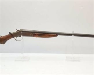 802	

Central Arms Co. Single Shot 12 GA Shotgun
Serial Number: 31646 Barrel Length: 30"